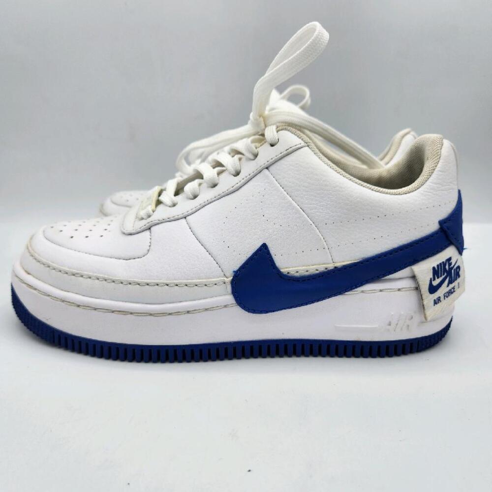 Nike Air Force 1 Jester XX Sneaker Womens 6.5 White Game Royal‎ Blue - Picture 8 of 13